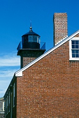 Newburyport Harbor Rear Range Light Brick Tower